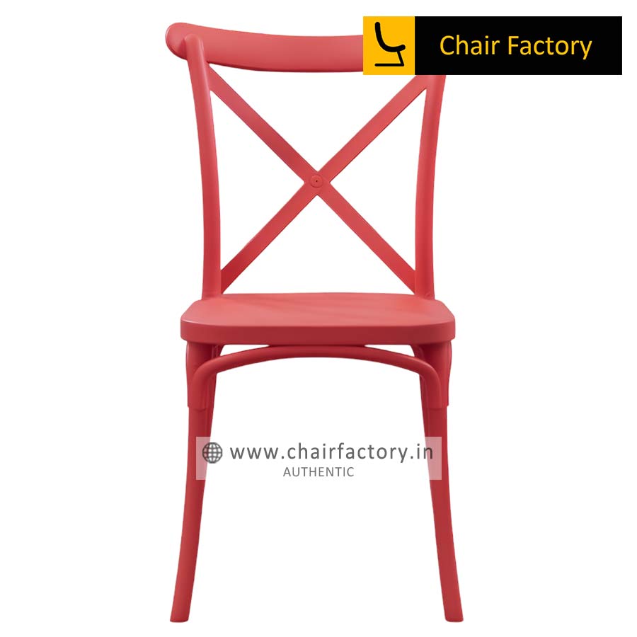 Avecross Red Cafe Chair 